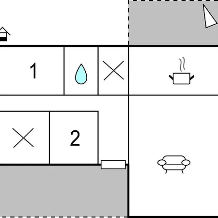 Two-bedroom In 아파트